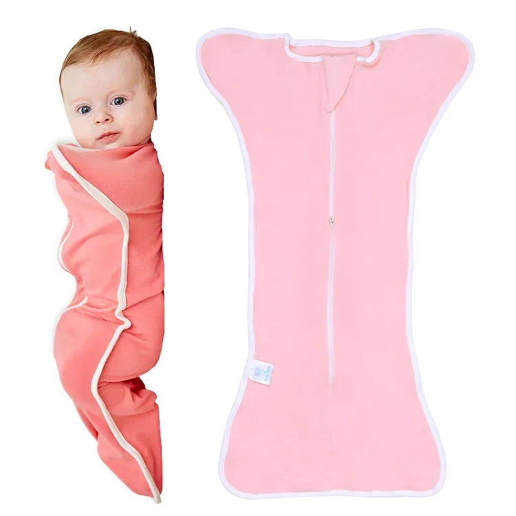 Insular Baby Baumwollsteppdecke Neugeborenen-Pucksack Schlafsack Decke, Größe: 60 cm für 0-3 Monate
