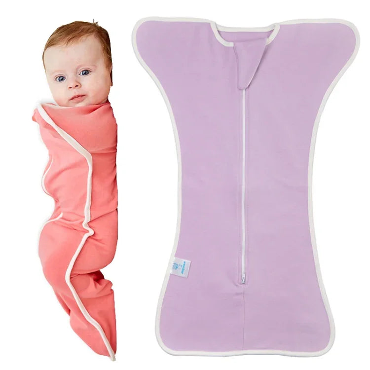 Insular Baby Baumwollsteppdecke Neugeborenen-Pucksack Schlafsack Decke, Größe: 60 cm für 0-3 Monate