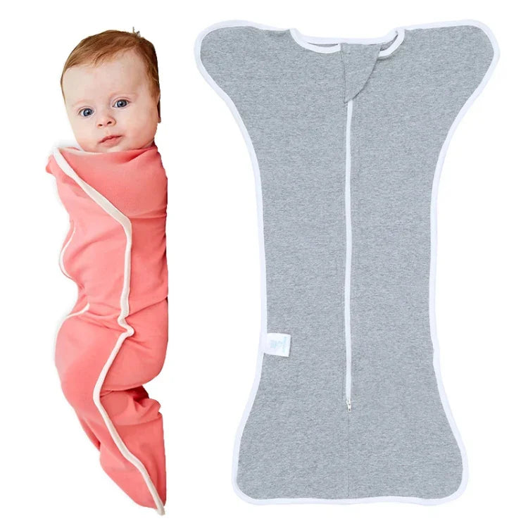 Insular Baby Baumwollsteppdecke Neugeborenen-Pucksack Schlafsack Decke, Größe: 60 cm für 0-3 Monate