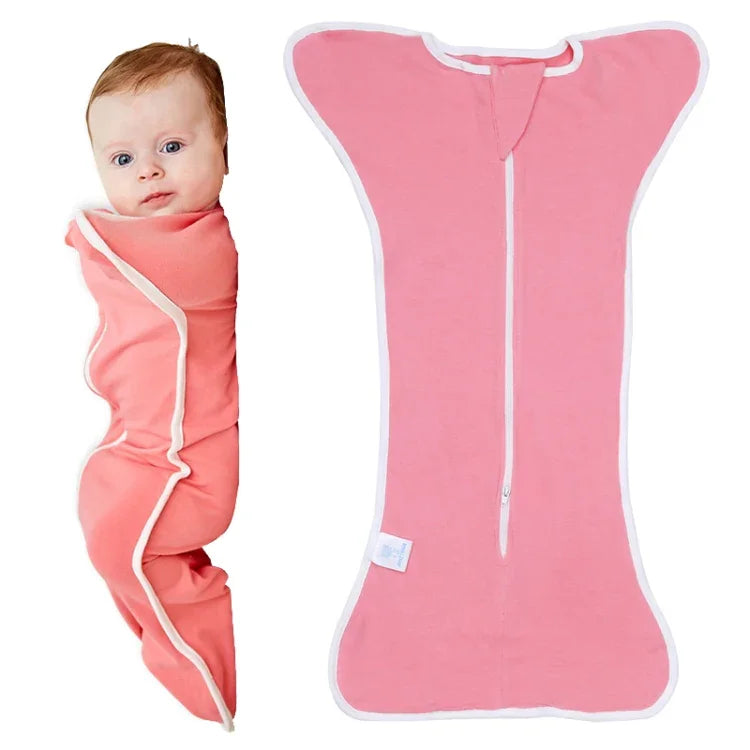 Insular Baby Baumwollsteppdecke Neugeborenen-Pucksack Schlafsack Decke, Größe: 60 cm für 0-3 Monate