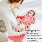 Insular Baby Baumwollsteppdecke Neugeborenen-Pucksack Schlafsack Decke, Größe: 60 cm für 0-3 Monate