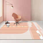 Moderner Abstrakter Geometrischer Wohnzimmerteppich Couchtischkissen, 80x120cm, 80x160cm