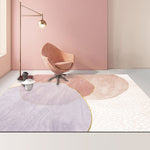Moderner abstrakter geometrischer Wohnzimmerteppich Couchtischkissen, 80x200cm, 120x160cm