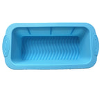 Silikon Pizza Toast Kastenlange Kuchenform, Lang (Lila), Lang (Rot), Lang (Blau)