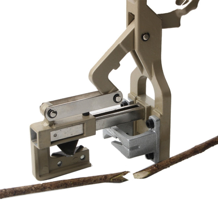 Obstbaum Veredelungsschere Dicke Ast Sämling Veredelungsmaschine, Silber