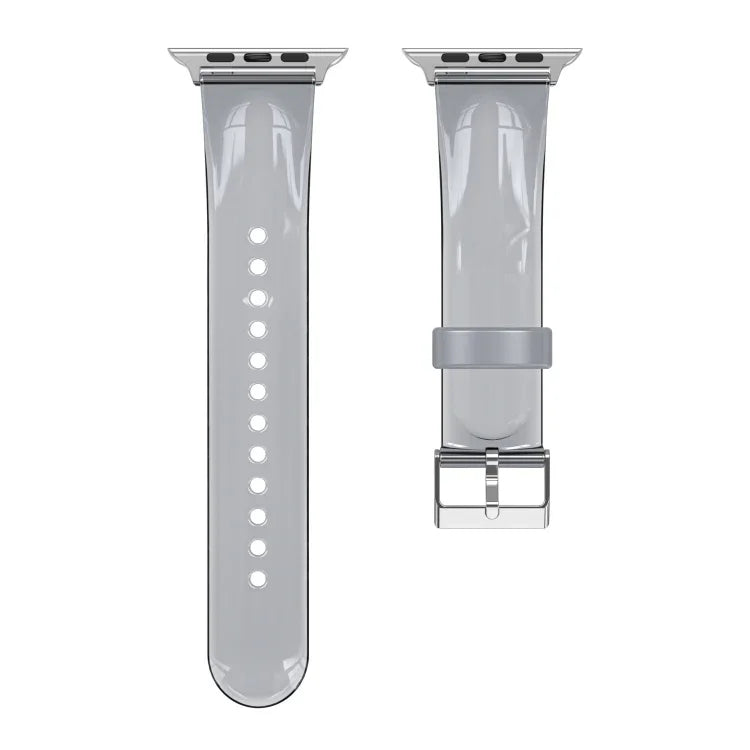 TPU Fuel Injection Watch Band, For Apple Watch Series 42mm/44mm/45mm, For Apple Watch Series 38mm/40mm/41mm