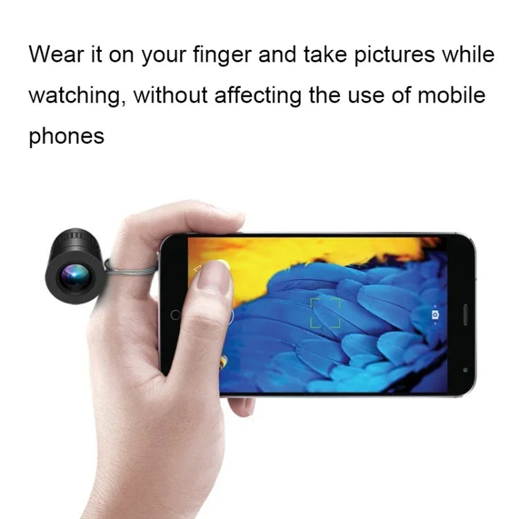 Oc301 5X Mini-HD-Ring-Teleskop, 5-fach