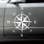 D-336 Car Compass Graphic Sticker Hood Car Body Universal Sticker, D-336