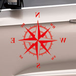 D-336 Car Compass Graphic Sticker Hood Car Body Universal Sticker, D-336