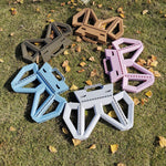 Tragbarer verdickter klappbarer Hocker aus Kunststoff, Outdoor-Angelhocker, Armeegrün, Schwarz
