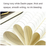 WZJZ0101 PU Leather Thickened Notebook, A5, B5