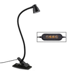 668A001 USB 360 Degree Bend Hose Desk Lamp, Spec:, White Stepless Dimming, Black Stepless Dimming, White Two-speed Dimming, Black Two-speed Dimming