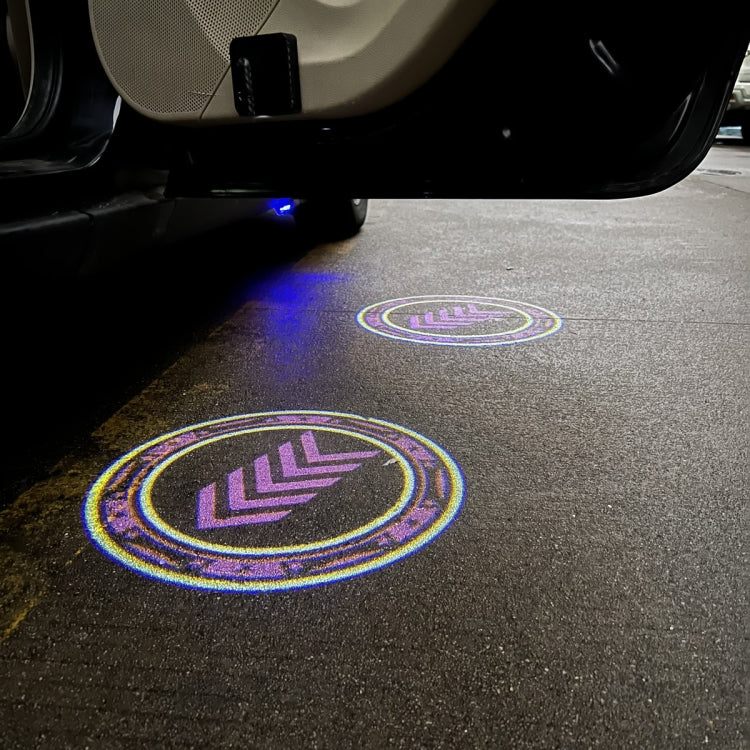 LED Infrared Induction Car Door Welcome Light Night Projection Ambient Light, Energy Circle (Blue), Energy Circle (White), Energy Circle (Yellow), Cat Claw (Yellow), Radish (Yellow), Drink (Yellow), Drink (Purple), Honor (Yellow), Honor (Purple)       ...