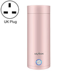 UGASUN Reise-Wasserkocher, tragbar, Mini, elektrisch beheizt, UK-Stecker (Weiß), EU-Stecker (Weiß), US-Stecker (Weiß), UK-Stecker (Rosa), EU-Stecker (Rosa), US-Stecker (Rosa)