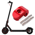 Hochdichter Legierungsstahl Elektroroller Klapphaken für Xiaomi M365 / Pro, Stil:, Schwarz +1 Dübel, Rot +1 Dübel, Silber +1 Dübel, Schwarz +2 Dübel, Rot +2 Dübel, Silber +2 Dübel