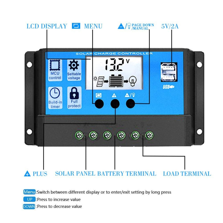 Solarstromsystem Wechselrichter 30A Regler + 18W 12V Solarpanel, Spezifikation:, Schwarz 12V zu 110V, Schwarz 12V zu 220V, Gelb 12V zu 110V, Gelb 12V zu 220V