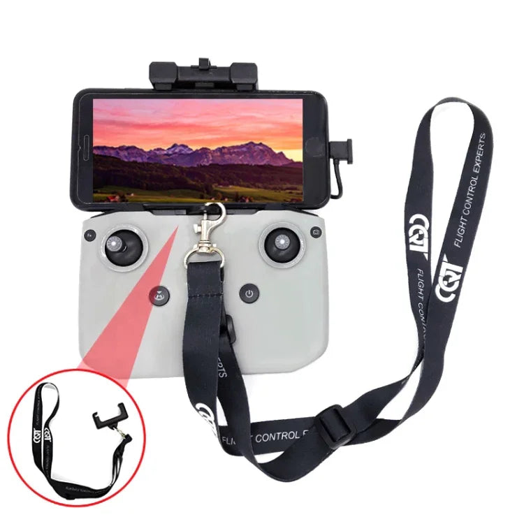 CQT Fernbedienungs-Tragegurt mit Haken für DJI Mavic Air 2/2S/Mini 2/Mini 3 Pro, Ausführungen: dünnes Seil, breites Seil, nur Schnalle