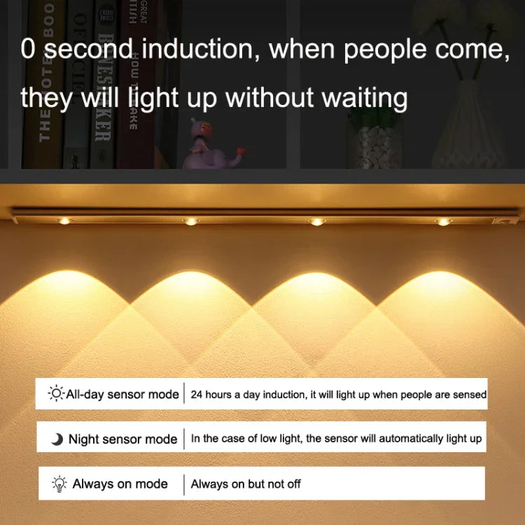 Ultradünne Smart LED-Lichtleiste mit Bewegungssensor, Länge: 30cm, 40cm