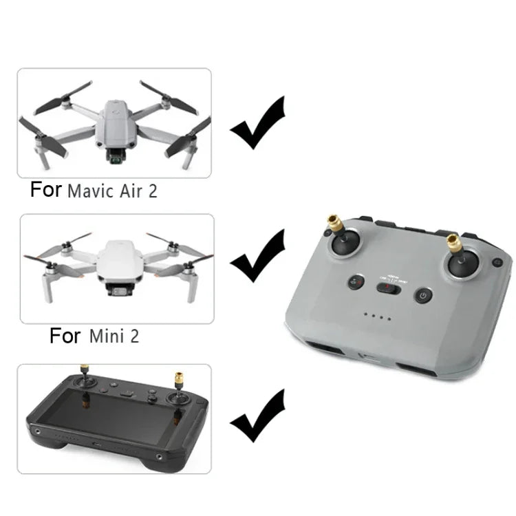 Fernsteuerbarer Joystick aus Aluminiumlegierung für DJI Mini 3 Pro/Mavic Air 2/Mini 2, CQT Rocker