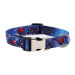 Haustierhalsband mit ethnischem Muster aus Polyester-Baumwolle, Größen: S: 1,5 x 27–43 cm, M: 2,0 x 32–52 cm, L: 2,5 x 38–61 cm, XL: 2,5 x 43–71 cm