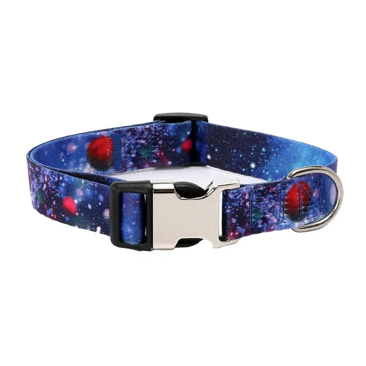Haustierhalsband mit ethnischem Muster aus Polyester-Baumwolle, Größen: S: 1,5 x 27–43 cm, M: 2,0 x 32–52 cm, L: 2,5 x 38–61 cm, XL: 2,5 x 43–71 cm