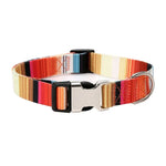 Haustierhalsband mit ethnischem Muster aus Polyester-Baumwolle, Größen: S: 1,5 x 27–43 cm, M: 2,0 x 32–52 cm, L: 2,5 x 38–61 cm, XL: 2,5 x 43–71 cm
