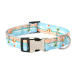 Haustierhalsband mit ethnischem Muster aus Polyester-Baumwolle, Größen: S: 1,5 x 27–43 cm, M: 2,0 x 32–52 cm, L: 2,5 x 38–61 cm, XL: 2,5 x 43–71 cm