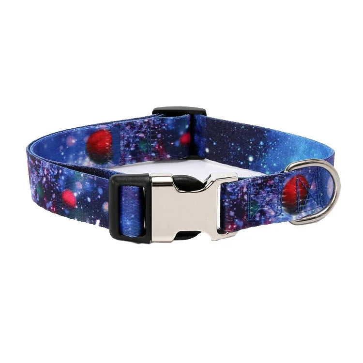 Haustierhalsband mit ethnischem Muster aus Polyester-Baumwolle, Größen: S: 1,5 x 27–43 cm, M: 2,0 x 32–52 cm, L: 2,5 x 38–61 cm, XL: 2,5 x 43–71 cm