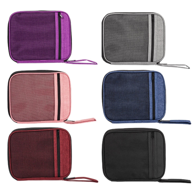 Armband-Datenkabel Tragetasche Netzbeutel Tragbare Aufbewahrungstasche für Apple Watch, Rot, Blau, Lila, Schwarz, Grau, Pink