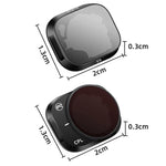 RCSTQ Verstellbare Filterzubehörteile aus Aluminiumlegierung für DJI Mini 3 Pro, Ausführungen: UV+CPL+ND8+ND16+ND32+ND64 (6-in-1), CPL, ND8, ND16, ND32, ND64 (4-in-1-Set), 6-in-1-Set
