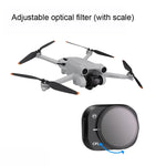 RCSTQ Verstellbare Filterzubehörteile aus Aluminiumlegierung für DJI Mini 3 Pro, Ausführungen: UV+CPL+ND8+ND16+ND32+ND64 (6-in-1), CPL, ND8, ND16, ND32, ND64 (4-in-1-Set), 6-in-1-Set