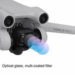 RCSTQ Verstellbare Filterzubehörteile aus Aluminiumlegierung für DJI Mini 3 Pro, Ausführungen: UV+CPL+ND8+ND16+ND32+ND64 (6-in-1), CPL, ND8, ND16, ND32, ND64 (4-in-1-Set), 6-in-1-Set