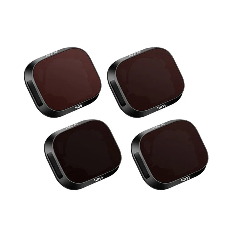 RCSTQ Verstellbare Filterzubehörteile aus Aluminiumlegierung für DJI Mini 3 Pro, Ausführungen: UV+CPL+ND8+ND16+ND32+ND64 (6-in-1), CPL, ND8, ND16, ND32, ND64 (4-in-1-Set), 6-in-1-Set