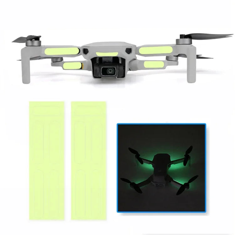 2 Stück Leuchtaufkleber für DJI Mavic Mini / Mini 3 Pro