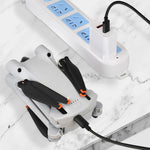 RCSTQ Drohnen-Ladegerät 30W mit zwei Anschlüssen und Galliumnitrid-Batterien für DJI Mini 2/Mini 3 Pro, für DJI Mini 2 Galliumnitrid-Ladegerät