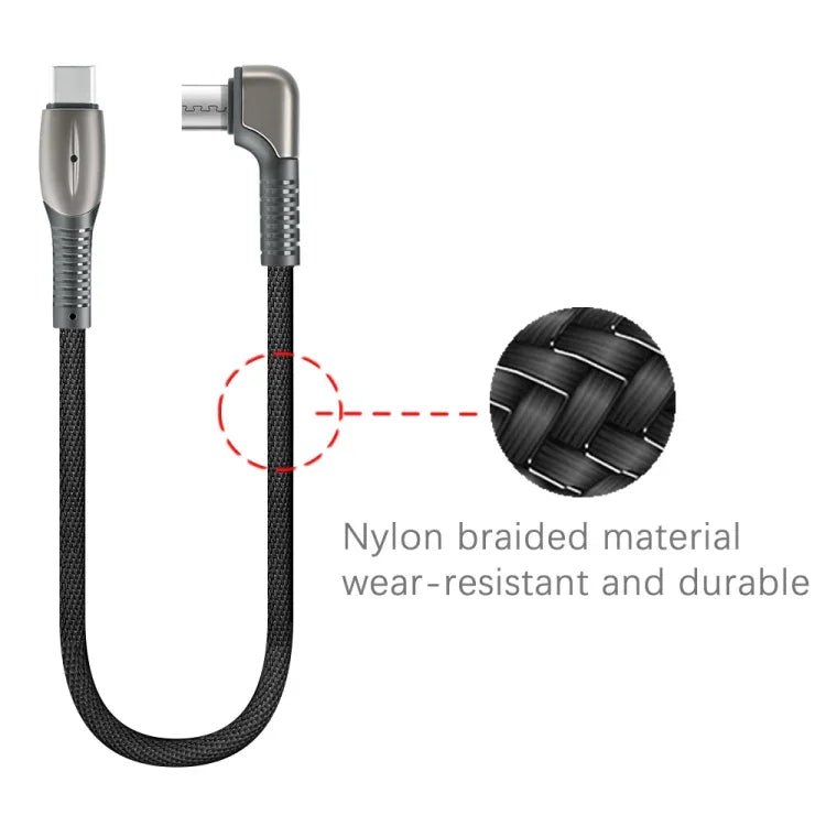 Datenkabel mit Aluminiumgehäuse für DJI Mavic 3 / Mini 3 Pro / Air 2S / Mini 2, Ausführung: 8-polig, Typ-C