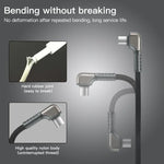Datenkabel mit Aluminiumgehäuse für DJI Mavic 3 / Mini 3 Pro / Air 2S / Mini 2, Ausführung: 8-polig, Typ-C
