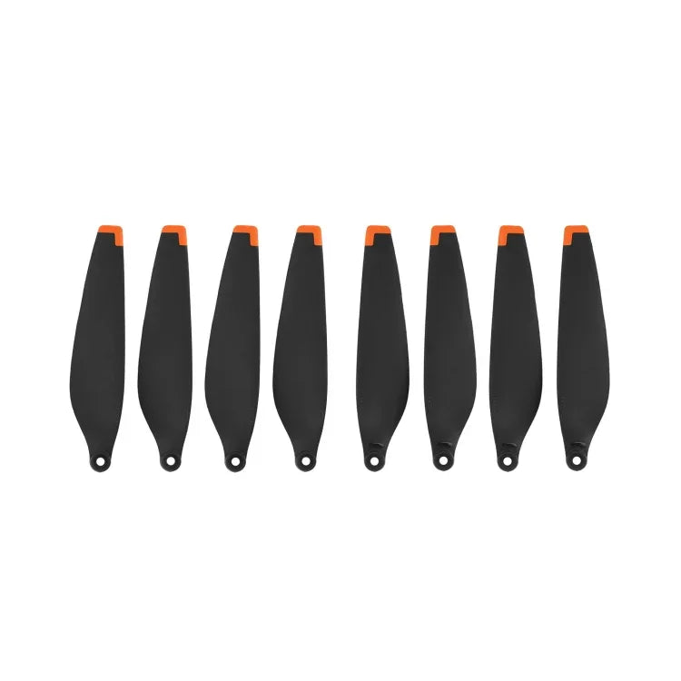 8 Stück 6030F Doppelseitige, farbige, geräuscharme Flügelpropeller für DJI Mini 4 Pro/Mini 3 Pro, Farben: Orange Spitze, Orange Spitze, Silberne Spitze, Weiß-Rot, Weiß-Blau, Weiß-Gelb, Dreifarbig