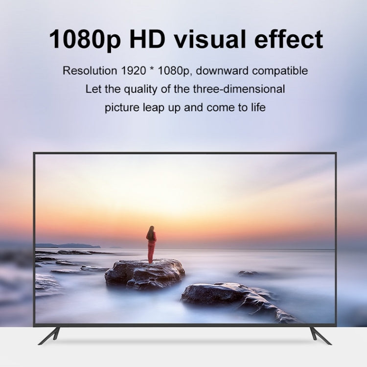 HDMI Buchse zu VGA Stecker mit Audio Adapter Computer Monitor TV Projektor Konverter, Weiß, Gold, Schwarz