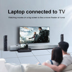 HDMI Buchse zu VGA Stecker mit Audio Adapter Computer Monitor TV Projektor Konverter, Weiß, Gold, Schwarz