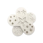 Blumen- und Blattkombination Silikonform Fondant DIY Modellierungswerkzeug, DIY Modellierungswerkzeug