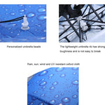 Doppellagiger Angel-Schirmhut Outdoor-Sonnenschutz- und Regenschutz-Faltschirmhut, 95 Blau (Gummiband), 95 Silber (Gummiband), 95 Blau (Gummimanschette), 95 Silber (Gummimanschette), 80 Blau, 80 Kamelie, 95 Blau Vinyl (Gummimanschette)
