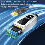 DTECH DT-5119 0,5m USB zu RS485/422 Industrie-Konverter Serieller Kommunikationsadapter, DT-5119 0,5m