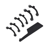 5er-Set Nasenverschönerung 3D Unsichtbare Silikon-Nasenpads Nasenbrückenbooster