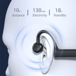 KS-19 Bluetooth-Headset Schallleitendes Nackenbügel Business-Kopfhörer, KS-19 Schwarz, KS-19 Weiß, KS-19 Grün