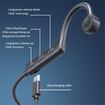 KS-19 Bluetooth-Headset Schallleitendes Nackenbügel Business-Kopfhörer, KS-19 Schwarz, KS-19 Weiß, KS-19 Grün