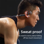 KS-19 Bluetooth-Headset Schallleitendes Nackenbügel Business-Kopfhörer, KS-19 Schwarz, KS-19 Weiß, KS-19 Grün