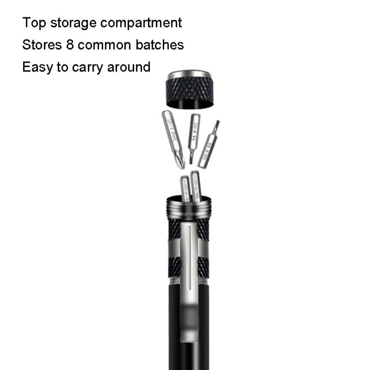 8 in 1 Schraubendreher Aluminiumlegierung Kombinations-Demontage Stift Reparaturschraubendreher, 8 in 1 Blau, 8 in 1 Rot, 8 in 1 Silber