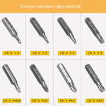 8 in 1 Schraubendreher Aluminiumlegierung Kombinations-Demontage Stift Reparaturschraubendreher, 8 in 1 Blau, 8 in 1 Rot, 8 in 1 Silber