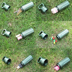 Aluminiumlegierung Vollständig versiegelte EDC wasserdichte Dose Überlebensausrüstung für den Außenbereich